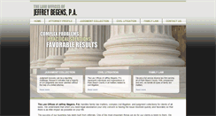 Desktop Screenshot of jeffreybegens.com